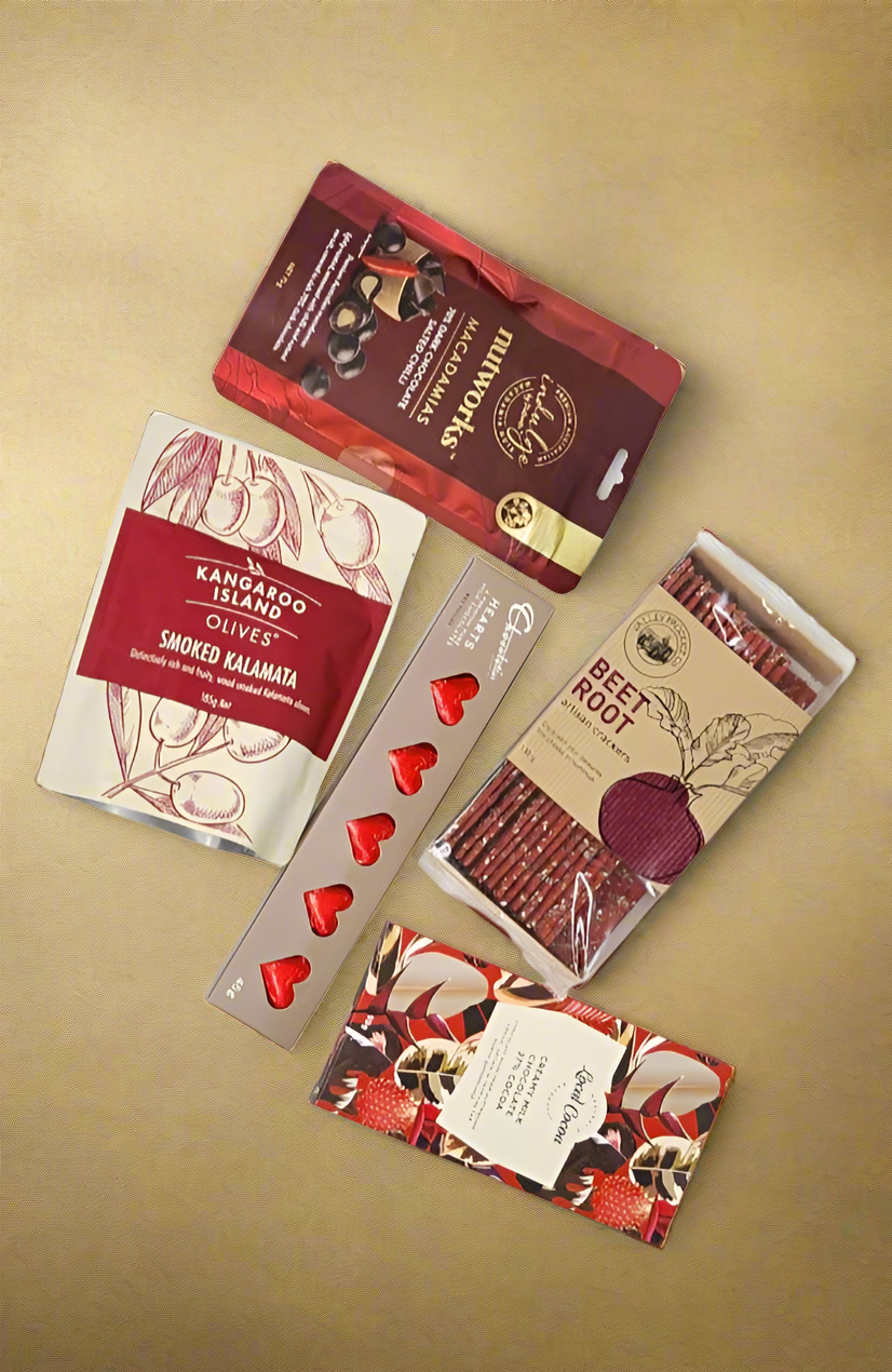 Mini Red Heart Hamper