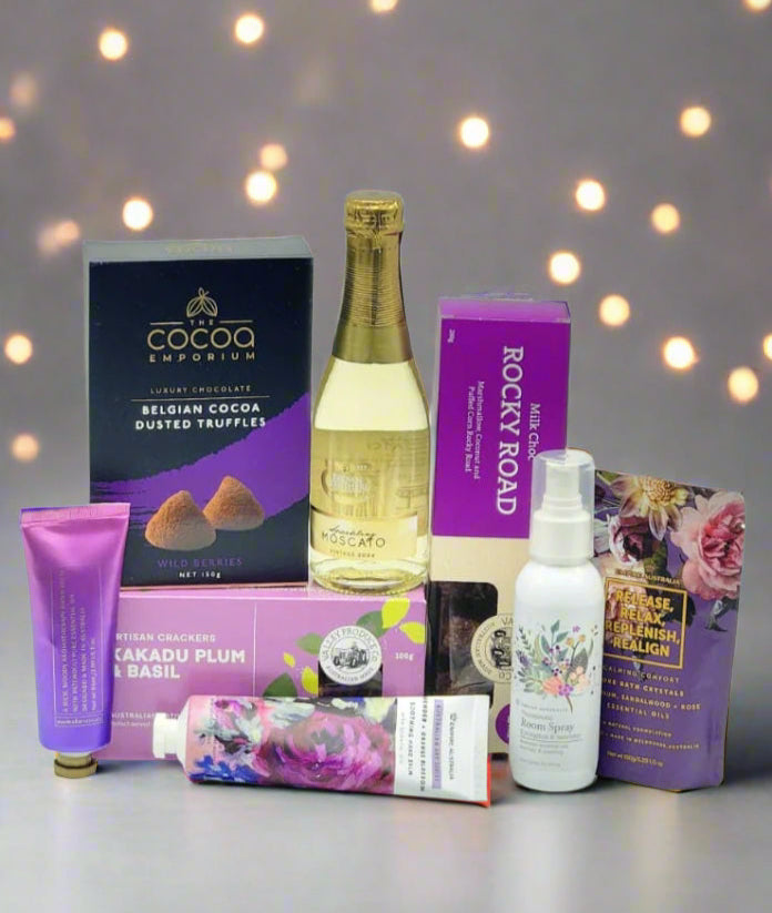 Relaxation Hamper with Sparkling Moscato